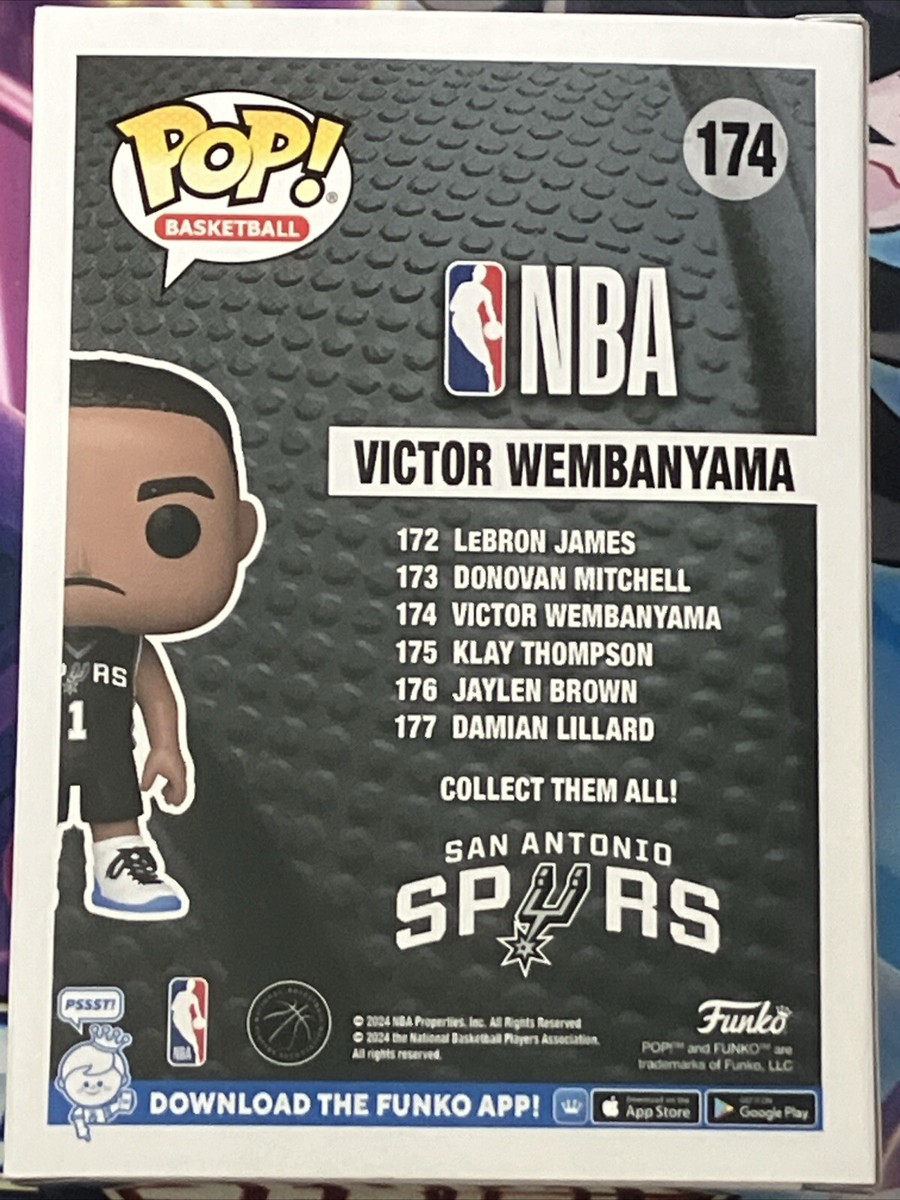 Funko Pop! San Antonio Spurs Victor Wembanyama #174 Vinyl figure