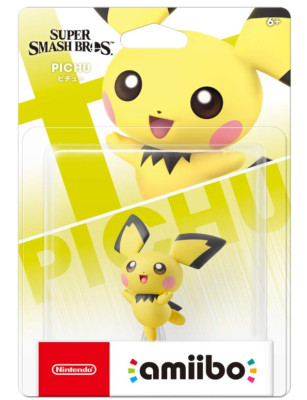 Nintendo amiibo PICHU  ( Super Smash Brothers ) Japan NEW