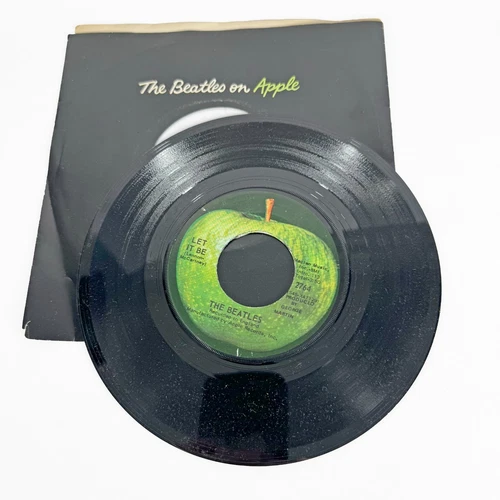 The Beatles Let It Be 45 Apple Records You Know My Name B Side Vinyl Single