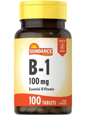 B-1 | 100mg | 100 | Essential | Vegetarian, Non-GMO, and Gluten Formula