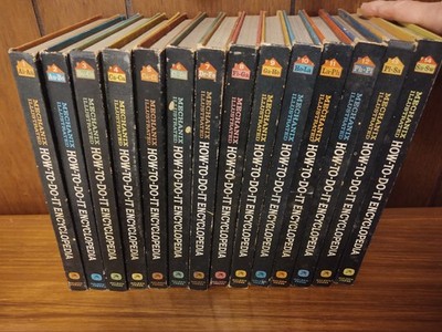 Mechanix Illustrated How-To-Do-It Encyclopedia - Vol. 1-14 Hardcover Books
