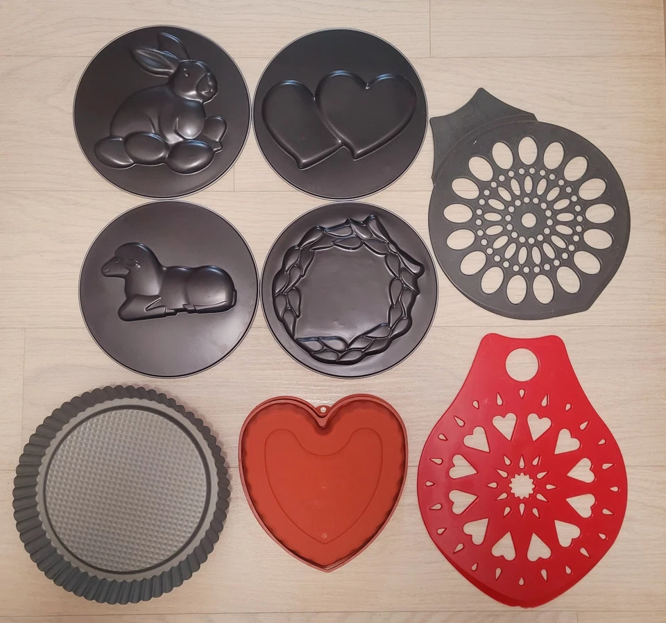 Zenker Christmas Osterhase Osterlamm Flach-und Motivboden Schwarz 26 cm Konvolut - Bild 2 von 4