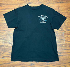 NFL Team Apparel Las Vegas Raiders "The Autumn Wind" T-Shirt M Black vintage
