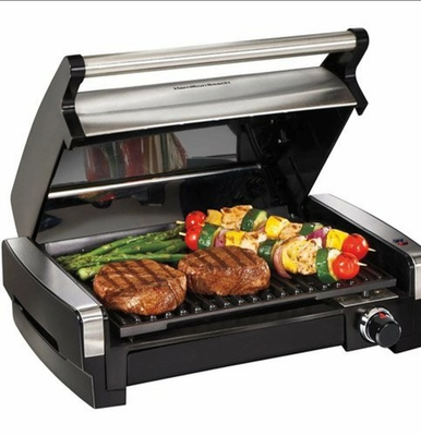 #ad Grill BBQ Electric Indoor Outdoor Flavor Searing Easy Cleaning Patio Table Heat $89.10
