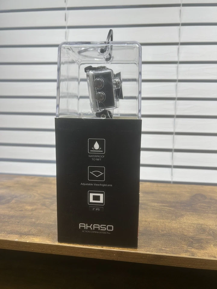Akaso EK7000 - 4K 30FPS 98FT Waterproof Action Camera - 170° Wide Angle - NEW - Image 4 of 4