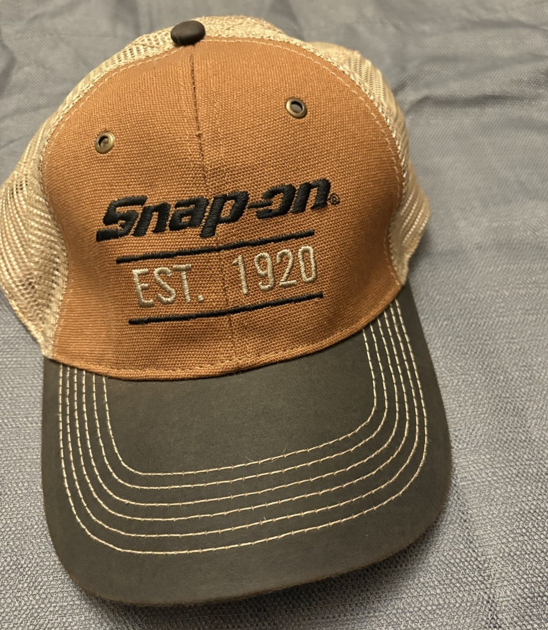 Snap On Tools Baseball Cap Strapback Hat Est 1920… - image 1
