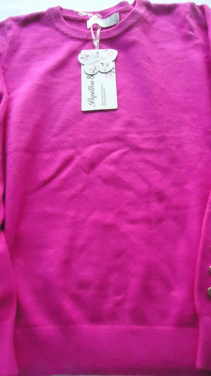 Pull Fille Marks And Spencer 13-14 Ans – Rose Imprimé Animal – Occasion