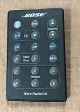 Genuine Bose Wave Radio CD Remote Control Only AWRC-1P Black OEM Genuine