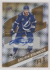 2017-18 Upper Deck Overtime A-1 Gold Foil 1/3 Steven Stamkos #A1-17 Auto y8z