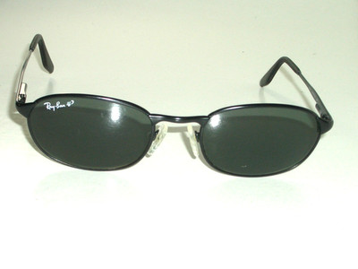 RAY BAN HIGHSTREET RB3003 W2964 SLEEK BLACK POLARIZED HIGHSTREET MS SUNGLASSES