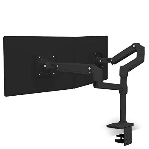 Ergotron Mounting Arm for Monitor, Notebook, Display Screen, TV - Matte Black - Picture 1 of 5
