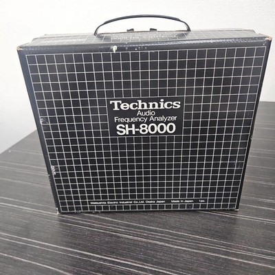 Technics Sh-8000 Audio Frequency Analyzer Sound Generator Used w