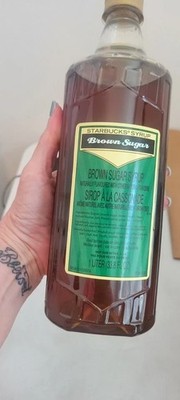 Starbucks Brown Sugar Syrup 1L Bottle (33.8 fl Oz) Best By past