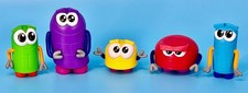 Rare STORYBOTS Fisher-Price Story Bots FULL SET of 5 Netflix 2020 Robot Figures