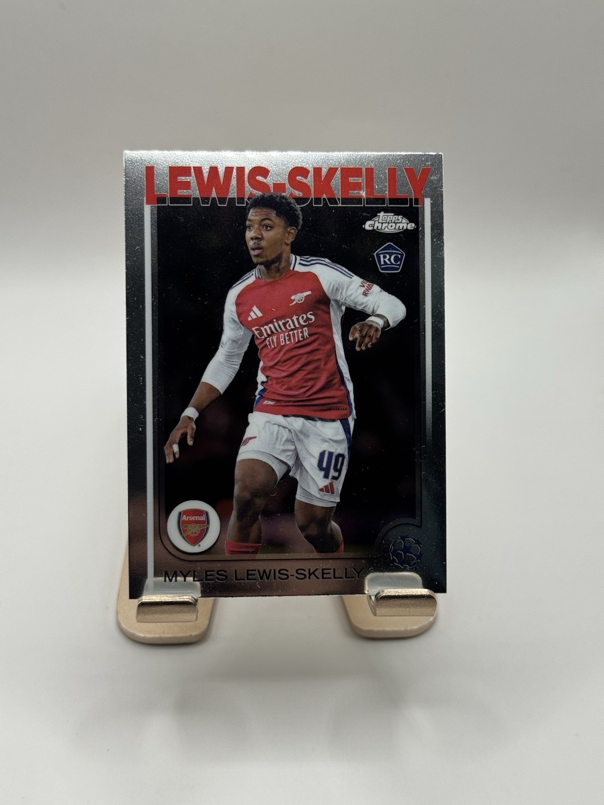 2024-25 Topps Chrome Uefa Club Competitions - Myles Lewis-Skelly #154 (RC)