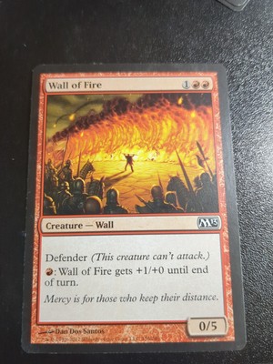 Wall of Fire Core Set 2013 (M13) Regular