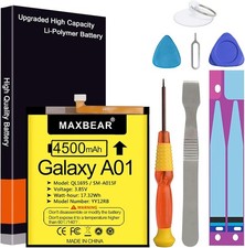 Galaxy A01 Battery Upgraded 4500mAh 3.85V Li Polymer Replacement Battery QL1695