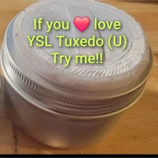 Yes TUXEDO (U) perfume Fragrance Dusting Body Powder BONUS spray