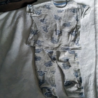 Disney Baby 0-3 Monate Dumbo Set Unisex Outfit Top Zustand