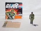 Vintage 1982 GI Joe Stalker Straight Arm complete With Filecard