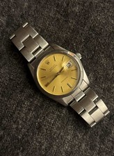 Rolex Oysterdate Precision 6694 34mm unisex Wristwatch- Champagne dial