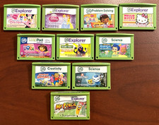 10 Leap Frog LeapPad Explorer Learning Game lot LeapPad 1 2 3 XDI Ultra