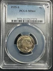 1935-S  BUFFALO NICKEL   PCGS  MS64
