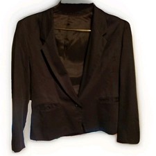 Vintage Brooks Brothers Blazer Women's 8 Green Black Made in USA