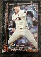 2025 Topps Update Hayden Birdsong RC BLACK DIAMANTE #/10 SSP! Rookie Giants