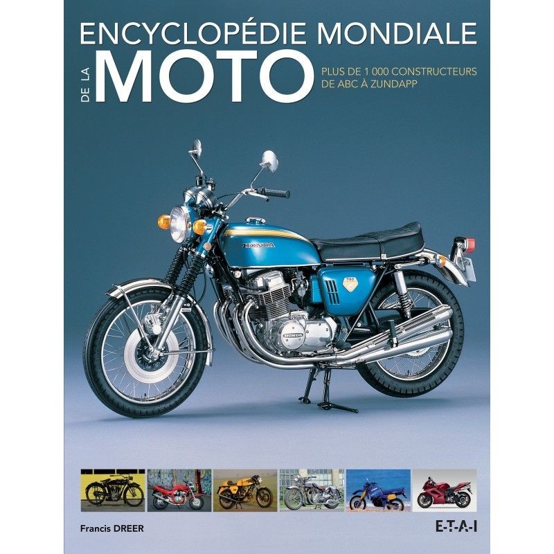 Encyclopédie mondiale moto ABC à Zündapp lecture pour garage et salon