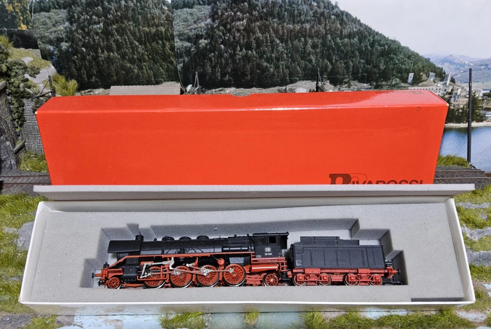 RIVAROSSI DB Br 39 254 LOCOMOTIVA A VAPORE DIGITALE ARNOLD H0