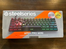 SteelSeries Apex Pro Mini Wired Gaming Keyboard 60 OmniPoint Black