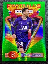 2021-22 Finest Jumbo All-Stars Box Toppers Prism Refractors Lionel Messi #03 /35