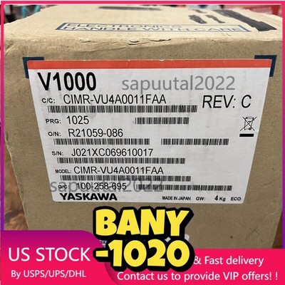 Yaskawa CIMR-VU4A0011FAA Vfd Variable Frequency Drive.