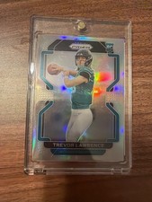 Trevor Lawrence 2021 Prizm Silver RC Jaguars Rookie Card #V-331. rookie card picture