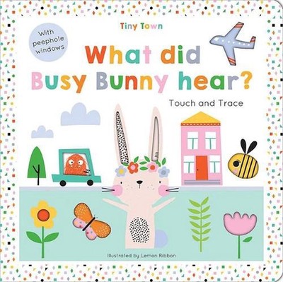 What did Busy Bunny hear? by Oakley Graham Board Book Book