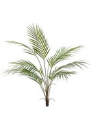 Artplants Kunstpalme Bergpalme Aluvial Auf Steckstab, 85Cm
