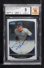 2013 Bowman Draft Chrome Prospect Eric Jagielo #BCA-EJ BGS 9 MINT Auto 07b3