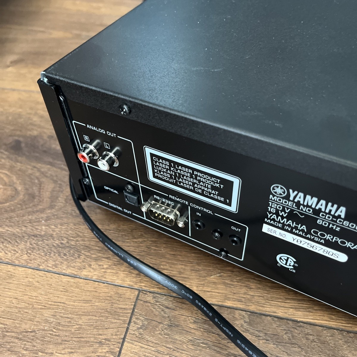 Yamaha Natural Sound Compact 5 Disc Changer CD-C600 with Remote | eBay