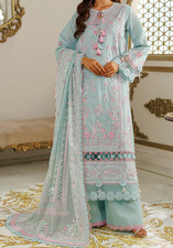 Zellbury 3PC Stitched Outfit Yarn Dyed Embroidered Shirt Chiffon Dupatta