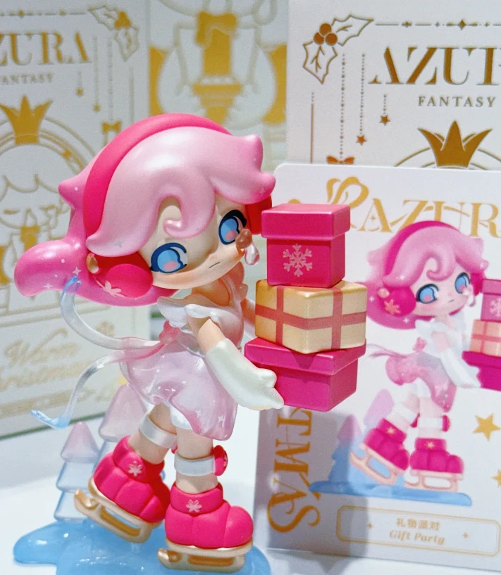AZURA Warm Winter Christmas Series Blind Box Confirmed Figure HOT - Image 2 of 4