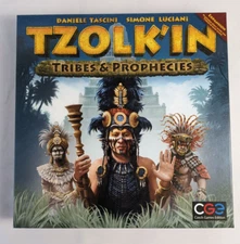 TZOLK'IN Board Game TRIBES & PROPHECIES Exp UNPUNCHED Czech Games Edition 2013