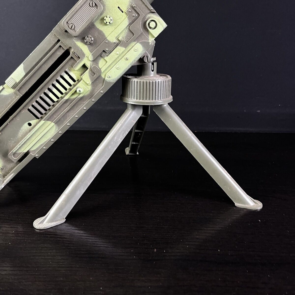 Vintage Marx US Army Green Toy Machine Gun Pull Action W Vintage Marx US Army Green Toy Machine Gun Pull Action W