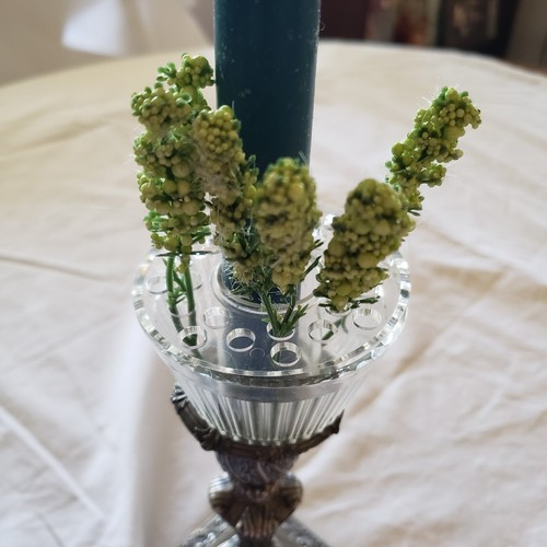 VTG Lucite/Acrylic Posey Rings for Candlesticks Etc By Stanley Products - Picture 9 of 24