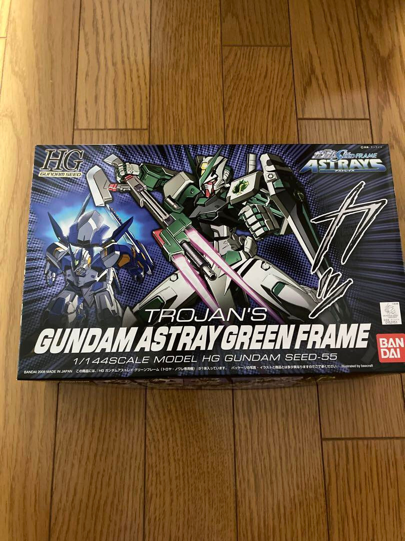 Bandai 1/144 HG Gundam SEED MBF-P04 Trojan`s Gundam Astray Green