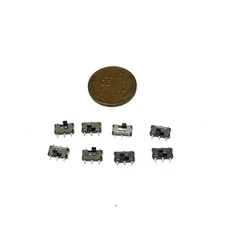 8 Pieces  Small 6 pin slide switch on off miniature pcb micro G1071