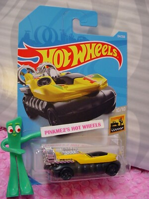 HOVER STORM #134/250  yellow/black BAJA BLAZERS 2019 i Hot Wheels WW CASE F