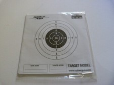 100 cibles papier SoftAir Target Model 17.3 x 17.3 cm*NEUF*