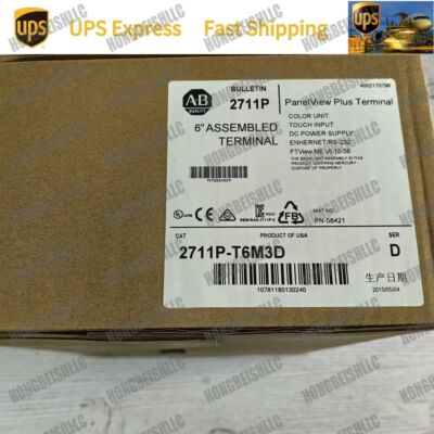 2711P-T6M3D Ser A AB Panelview Plus 600 Operator Interface Panel Fast