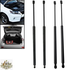 Gas Shock Struts For Lexus RX350 RX450 2010-15 Front Hood+Tailgate Lift Supports